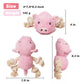 Beniqu Chewing and Durable Pig Plush Toy for LargeMediumSmall Puppies